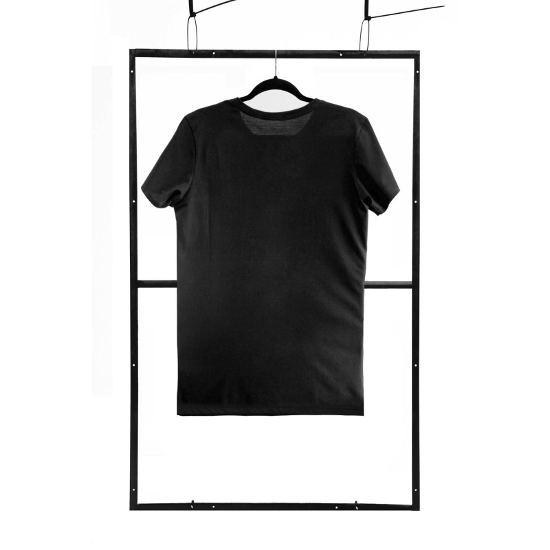 T-shirt men black S regular